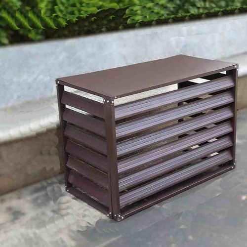 Outdoor Air Conditioner Cover Aluminum Decorative Fence Privacy Screen