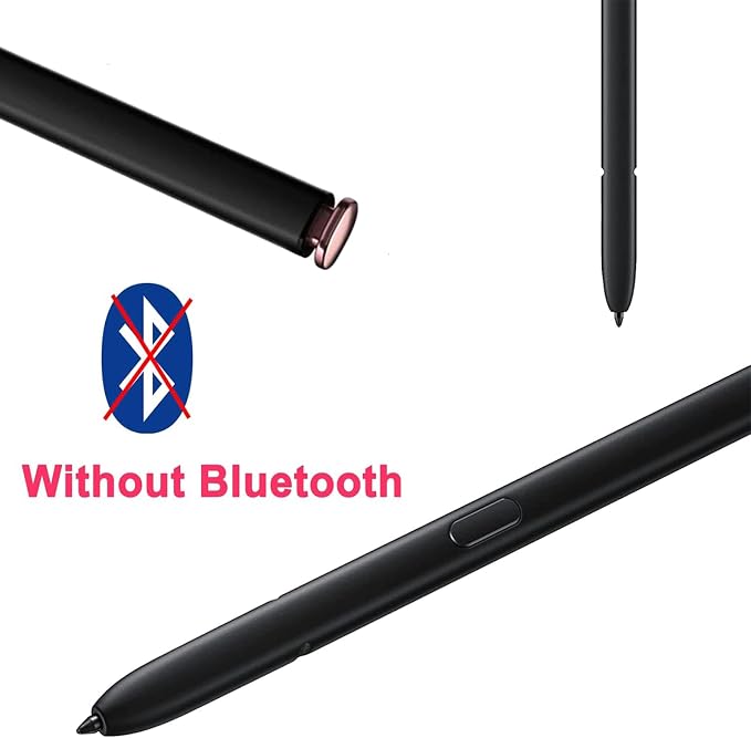 2 Pack Galaxy S22 Ultra S Pen Replacement for Samsung Galaxy S22 Ultra Stylus Pen 5G SM-S908U S22 Ultra S Pen WithoutBluetooth + Eject Pin (Burgundy)