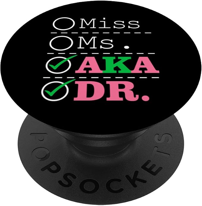 AKA Doctor Medical Worker Appreciation Graduation PopSockets Adhesive PopGrip