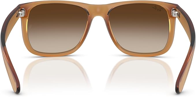Ray-Ban unisex-adult Rb4165f Justin Low Bridge Fit Rectangular Sunglasses