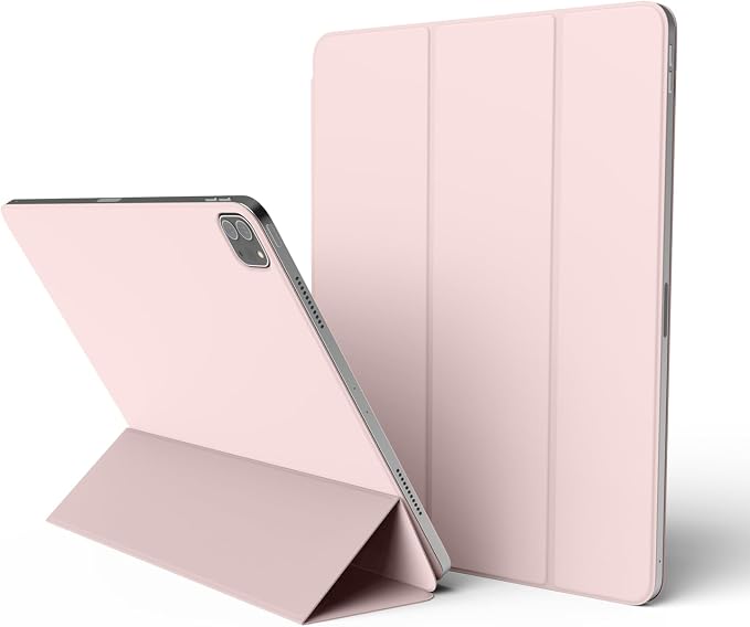 elago Magnetic Folio Case for iPad Pro 13-inch (M5 M4) | Back Plate can be Attached to Metal Materials Magnetic Back Plate Wake/Sleep Compatible with Apple Pencil 2 [Blue]
