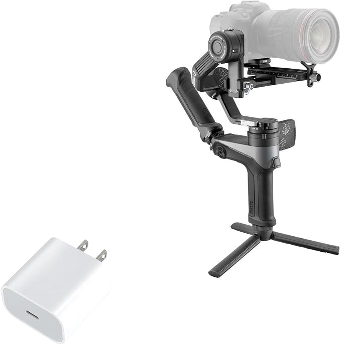 BoxWave Charger Compatible with Zhiyun Weebill 2 - PD GAN miniCube (30W) 30W Tiny PD GAN Type-C Wall Charger - Winter White