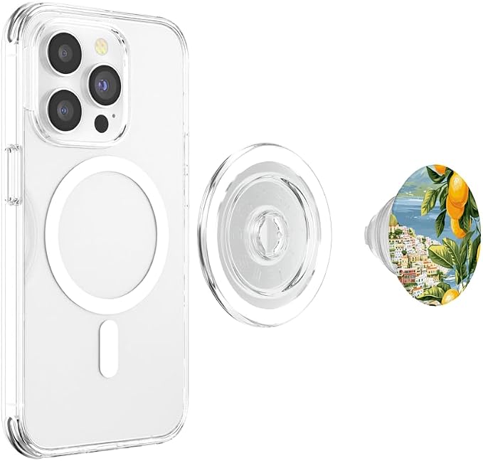 Italian Coast with Amalfi Lemons from the Mediterranean Sea PopSockets PopGrip for MagSafe