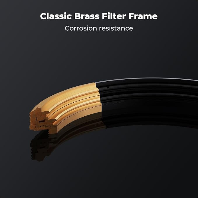 K&F CONCEPT 52mm Variable ND2-32 ND Lens Filter & Circular Polarizing Filter