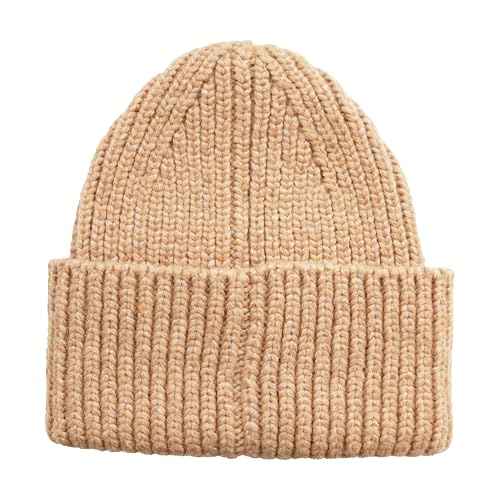 UGG Womens Chunky Rib Beanie Logo
