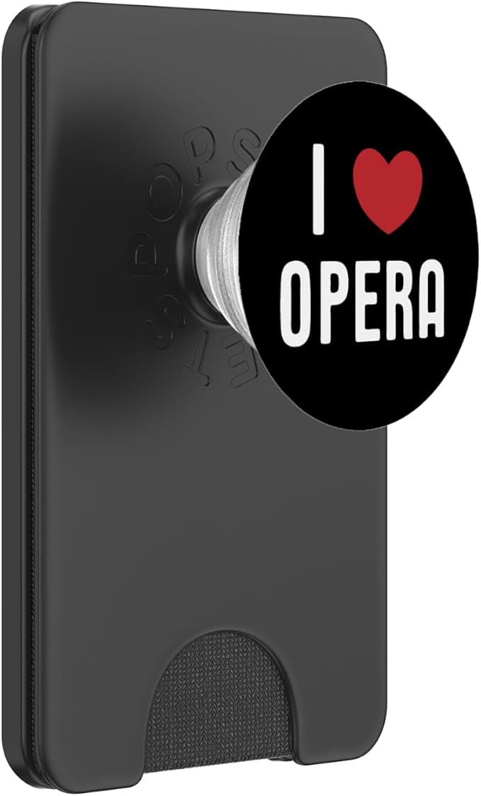 I Love Opera Gift PopSockets Adhesive PopGrip