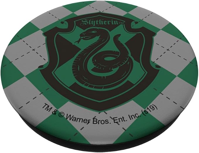 Harry Potter Slytherin Plaid Sigil PopSockets Adhesive PopGrip
