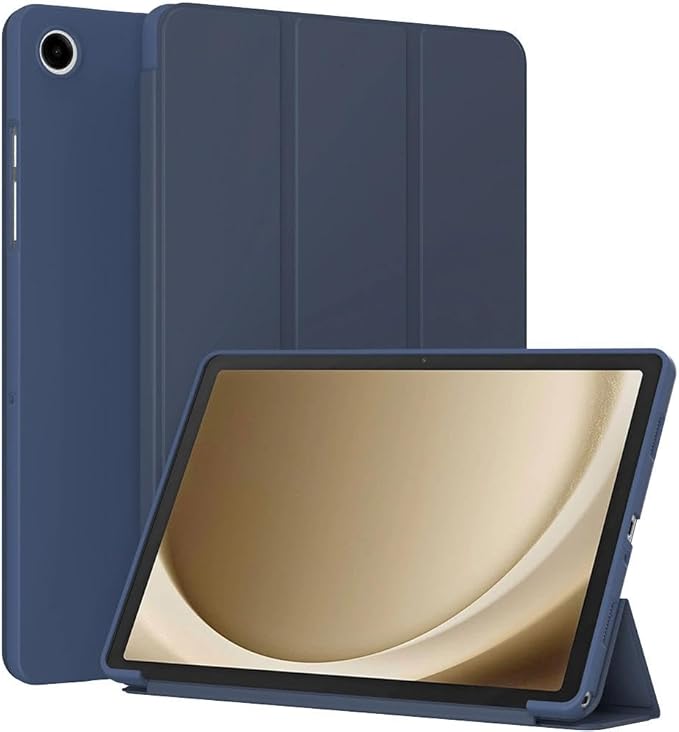 Case for Samsung Galaxy Tab S6 10.5 2019 (Model SM-T860/T865/T867) - Slim Lightweight Durable Trifold Stand Cover Supports Auto Wake/Sleep Blue