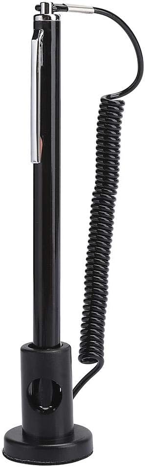 Richer-R Stylus PenTouch Screen Pen Active Stylus Capacitive with Spring Rope for Resistive MP4 / Writing BoardCapacitive Stylus Pen for Touch Screen for POSPDAIndustrial PC(Black)