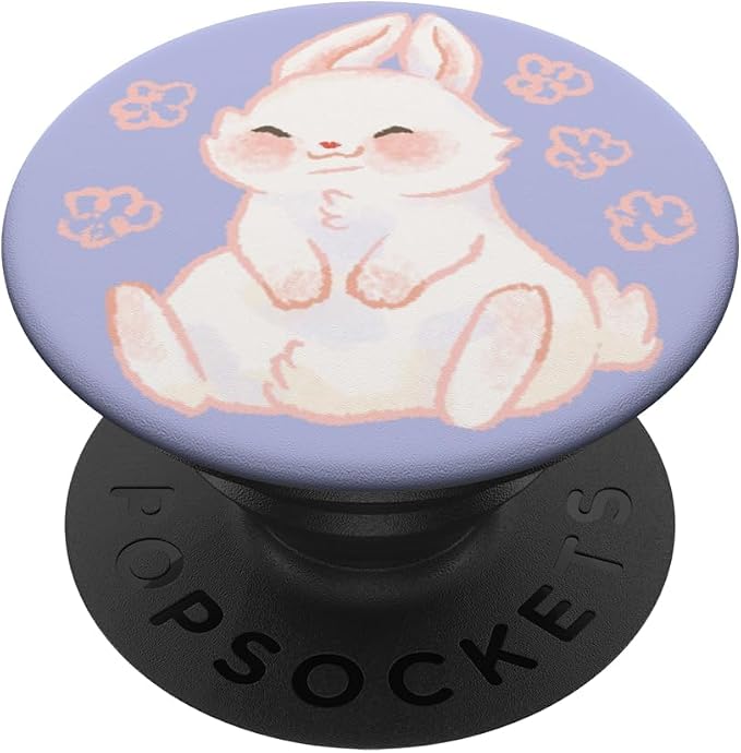 PopSockets Phone Grip - Fluffy Bunny PopSockets Adhesive PopGrip