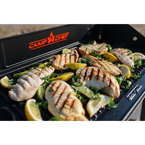 Camp Chef Reversible Pre-seasoned Cast Iron Griddle, Cooking Surface 16" x 24"