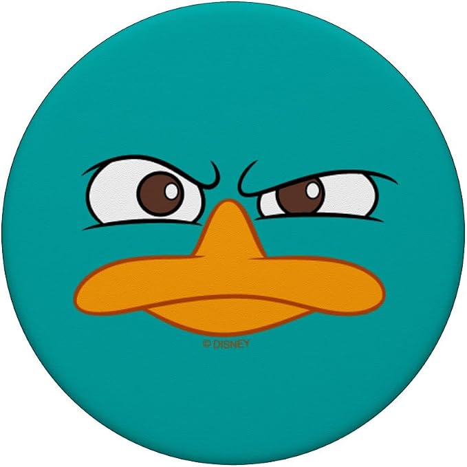 Disney Channel Phineas and Ferb Agent P Perry The Platypus PopSockets Adhesive PopGrip