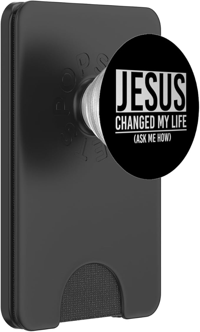 Christianity Faith Christian Gift Idea Religion Jesus PopSockets Adhesive PopGrip