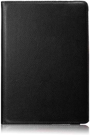 Generic Tablet Leather Flip Case for Samsung Galaxy Note Pro &amp Tab Pro (SM-P900/T900/T905) 12.2 inch 360 Degree Rotating Stand Case Full Protective Cover Black