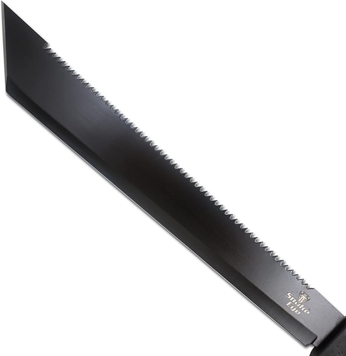 Snake Eye Machete with Heavy Duty Construction-Ergonomic Non-Slip Handle and Belt Sheath for Gardening, Land-Management, Bushcraft, Hunting and Outdoor