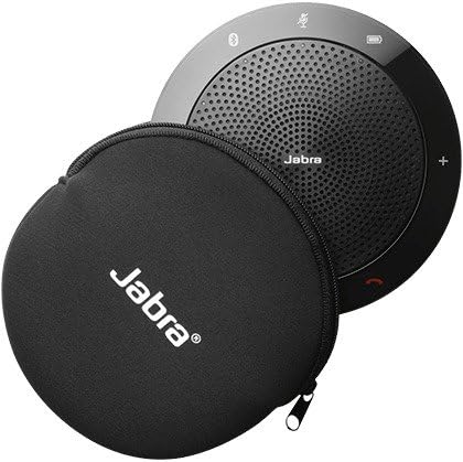 Jabra Speak 510 UC Wireless Bluetooth Speakerphone – Outstanding Sound Quality, Portable Conference Speaker for Holding Meetings Anywhere - Certified for Zoom & Google Meet