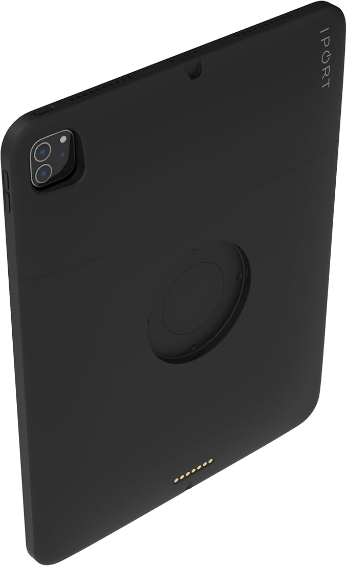 IPORT 72382 Connect Case for iPad Air 13 M2 &amp iPad Pro 12.9 (6th &amp 5th Gen) | Wireless 27W USB-C Charging Magnetic Docking Secure Mounting | BaseStation or Charging Dock Required to Charge