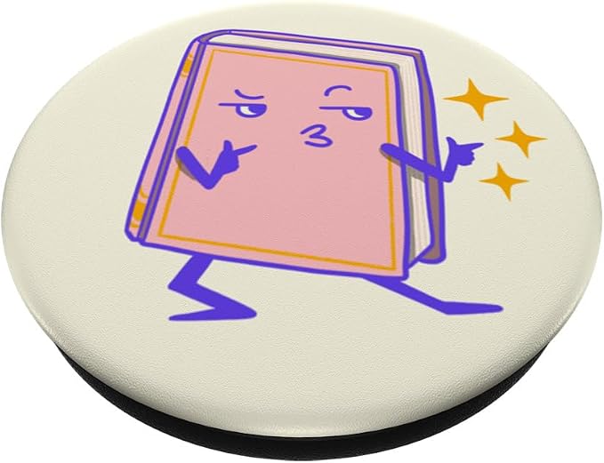 PopSockets Bookish Phone Grip &amp Stand - Sassy Paperback PopSockets PopGrip for MagSafe