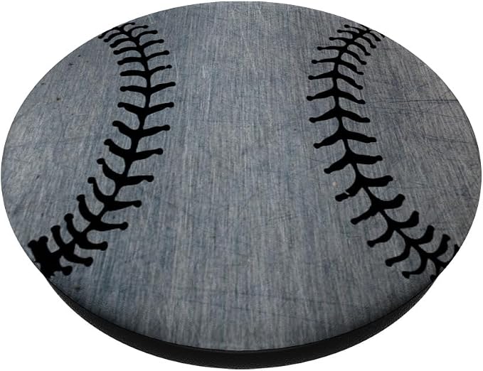 Baseball Scratched Design Phone Grip for Men and Boys PopSockets Adhesive PopGrip