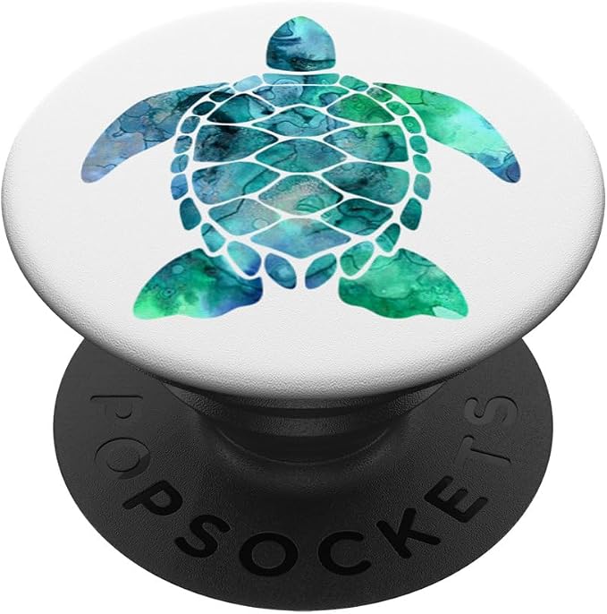 Save The Turtles Sea Turtle Gifts Ocean Animals Sea Turtle PopSockets Swappable PopGrip