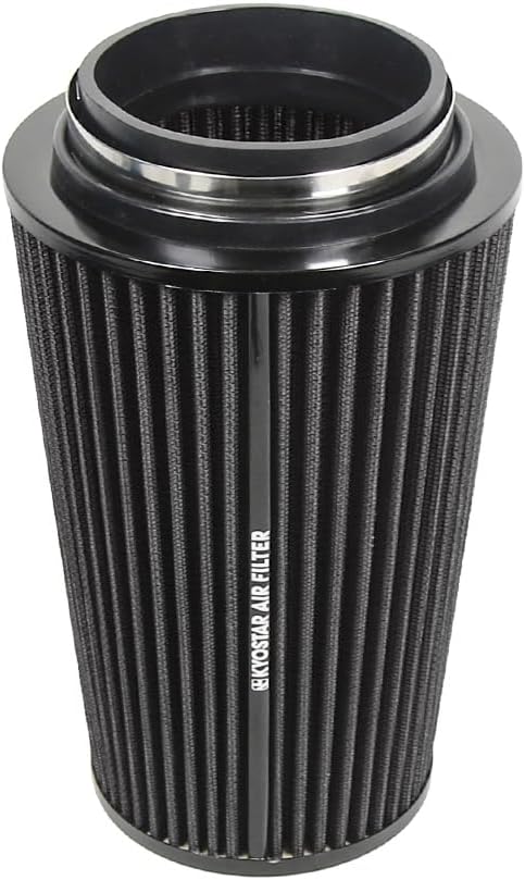 Universal 3/3.5/4" High-Flow Air Filter, Reusable Cone Cold Air Intake