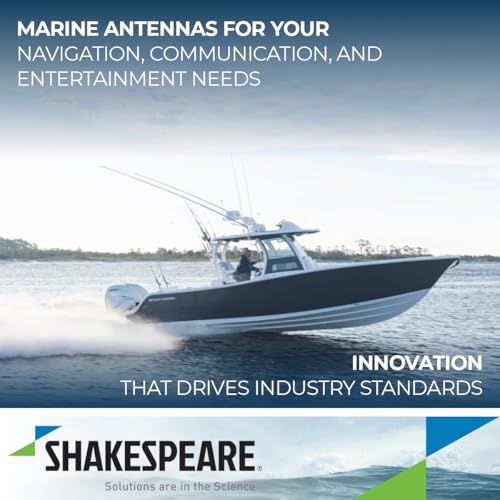 Shakespeare 5206-N White 8' Marine Antenna