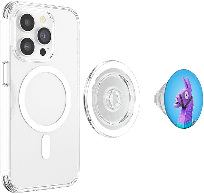 Fortnite Llama PopSockets Stand for Smartphones &amp Tablets: Swappable PopGrip