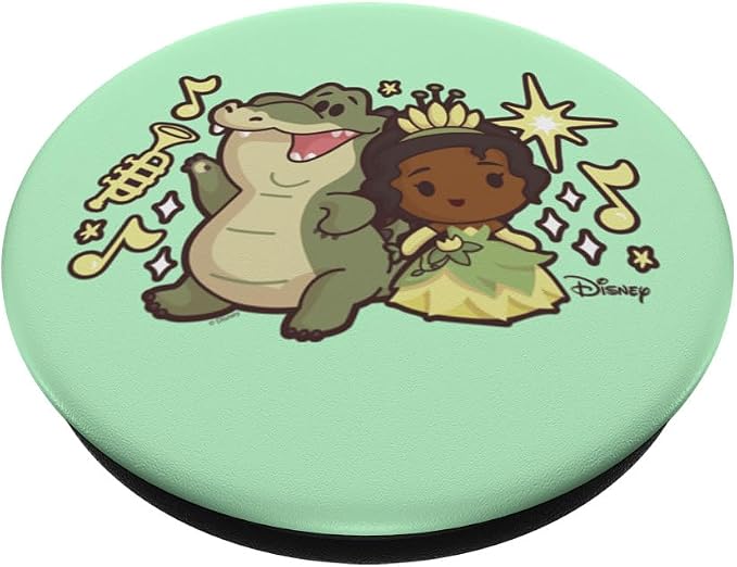 Disney Princess - Tiana and Louis The Alligator PopSockets PopGrip for MagSafe