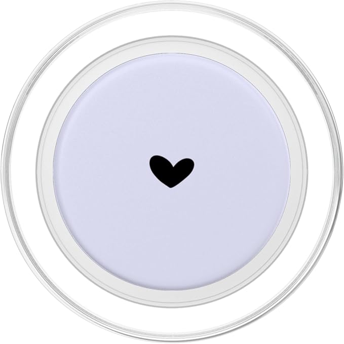 Cute Mist Heart Minimalistic PopSockets Adhesive PopGrip