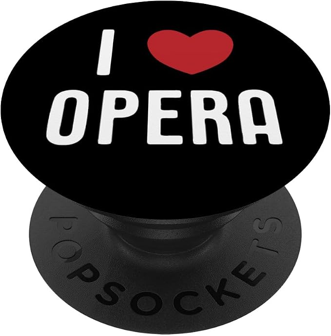 I Love Opera Gift PopSockets Adhesive PopGrip