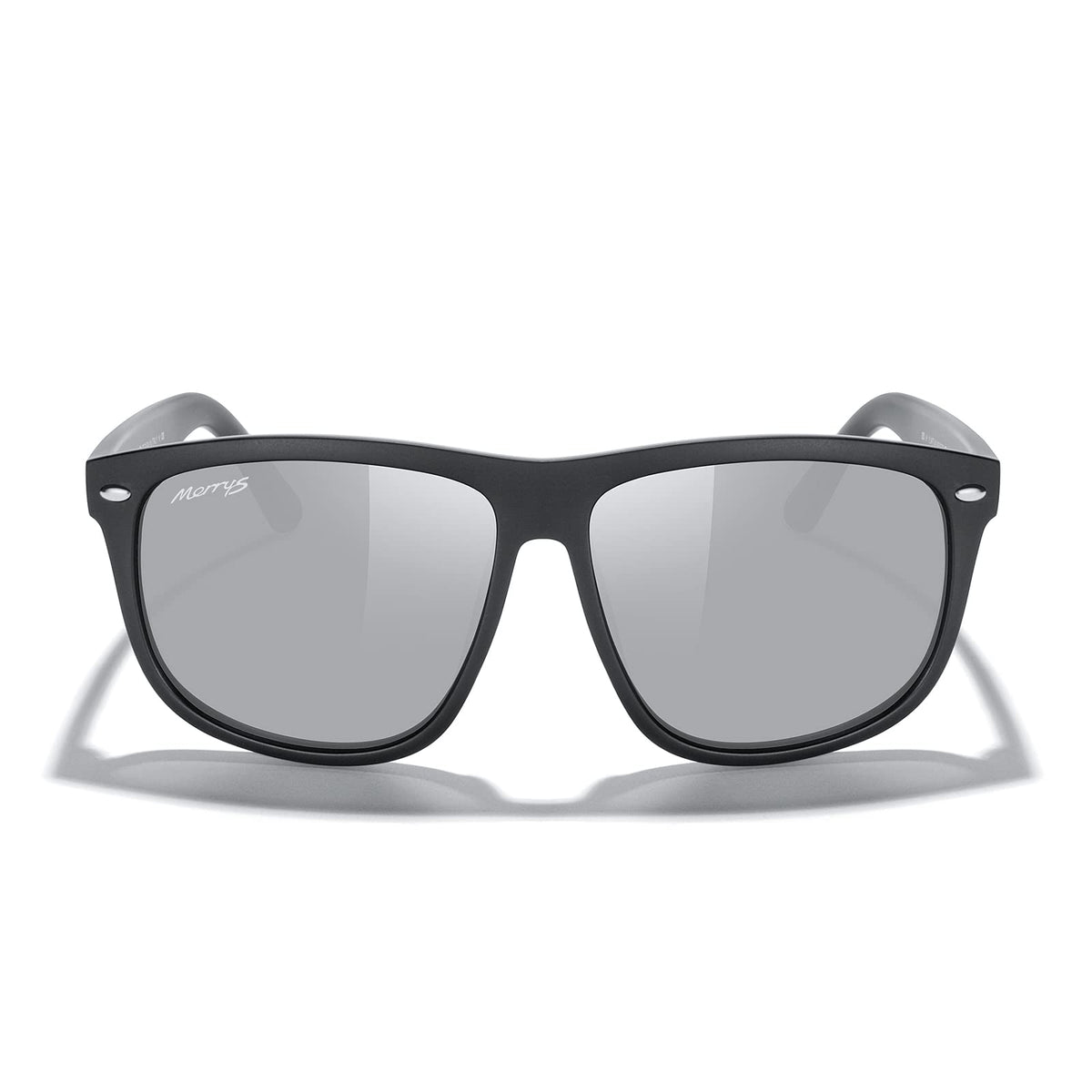 MERRY'S Men's Oversized Square Polarized Sunglasses for Driving Fishing Golfing UV400 Protection S8147