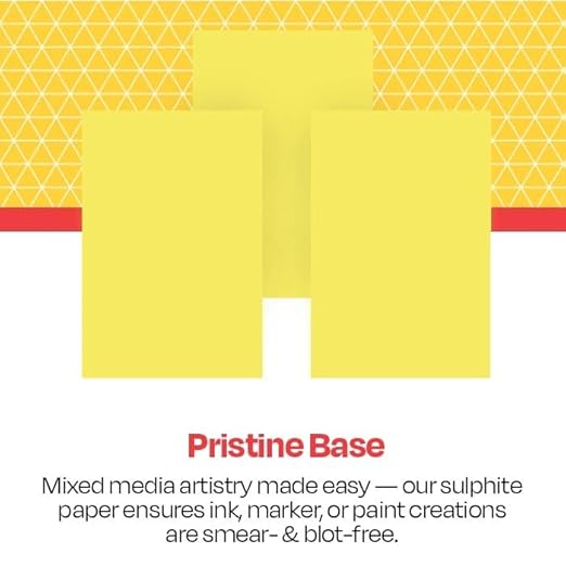 School Smart 085543 Folding Bristol Tagboard,Yellow, 12" W x 18" L (Pack of 100)