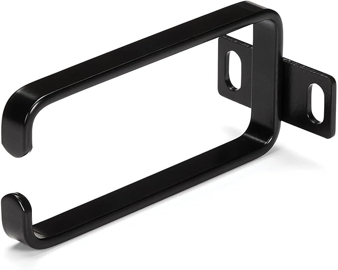 StarTech 1U Vertical 1.8 x 3.9in (4.5 x 10cm) Server Rack Cable Management D-Ring Hook; Network Rack-Mount Cord Organizer; Cable Manager for 19" and 10" Cabinets