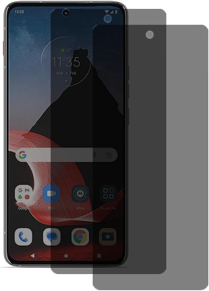 2-Pack for Motorola ThinkPhone Privacy Screen Protector Tempered Glass - [Bubble Free] [Easy to Install] [Scratch Resistant ] Anti-spy Film