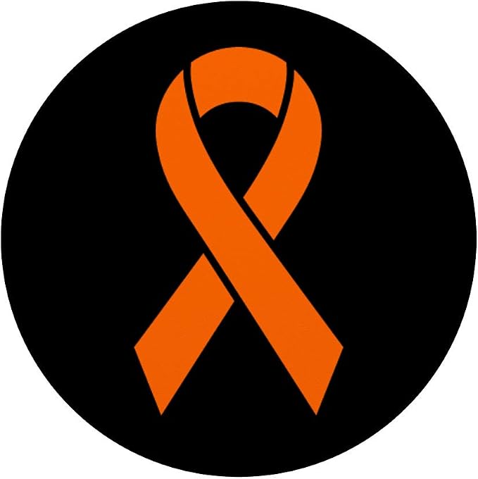 CRPS Awareness Orange Ribbon Support PopSockets Swappable PopGrip