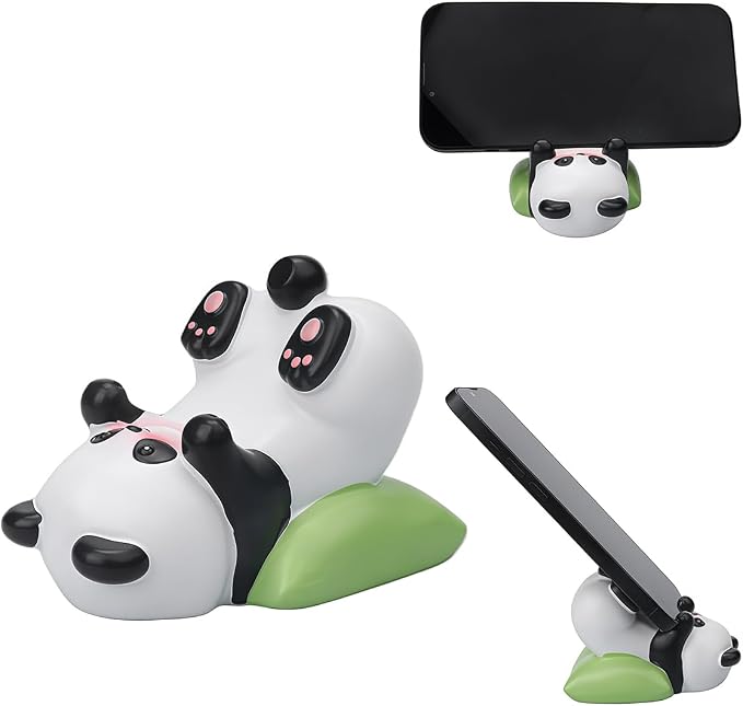Cute Dog Phone Stand Multi-Purpose Resin Phone Holder Desk Decor for Home Office Bedroom