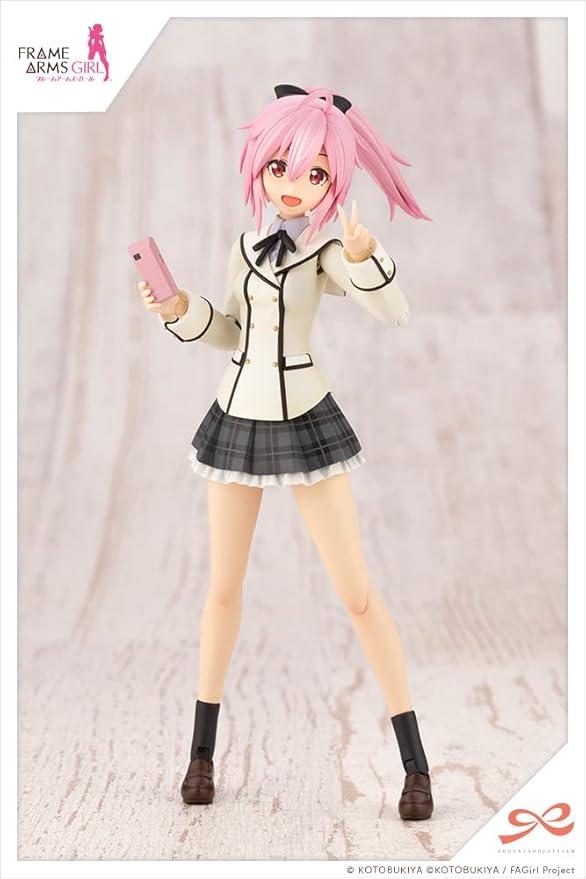 Kotobukiya Sousai Shojo Teien: Ao Gennai (Wakaba Girls’ High School Winter Clothes) Dreaming Style Happy Monochrome