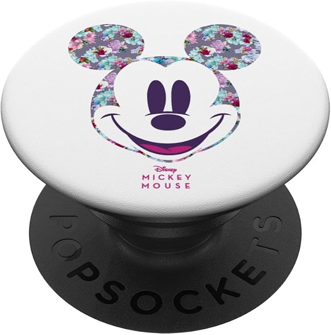 Disney Year of The Mouse Floral Mickey April PopSockets Adhesive PopGrip