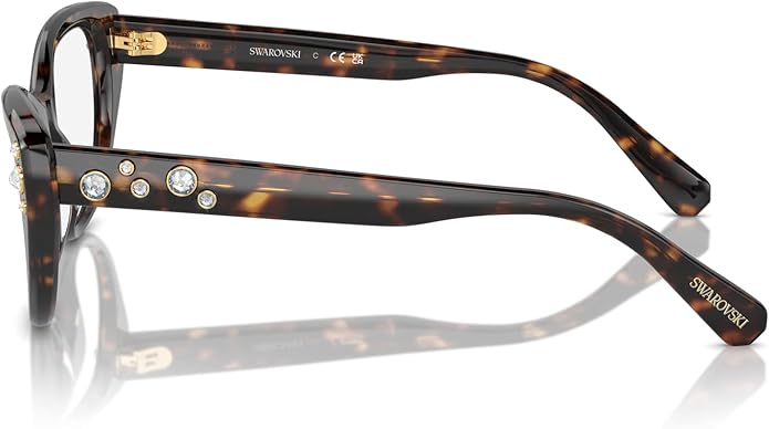 Swarovski womens Sk2023 Cat Eye Prescription Eyewear Frames