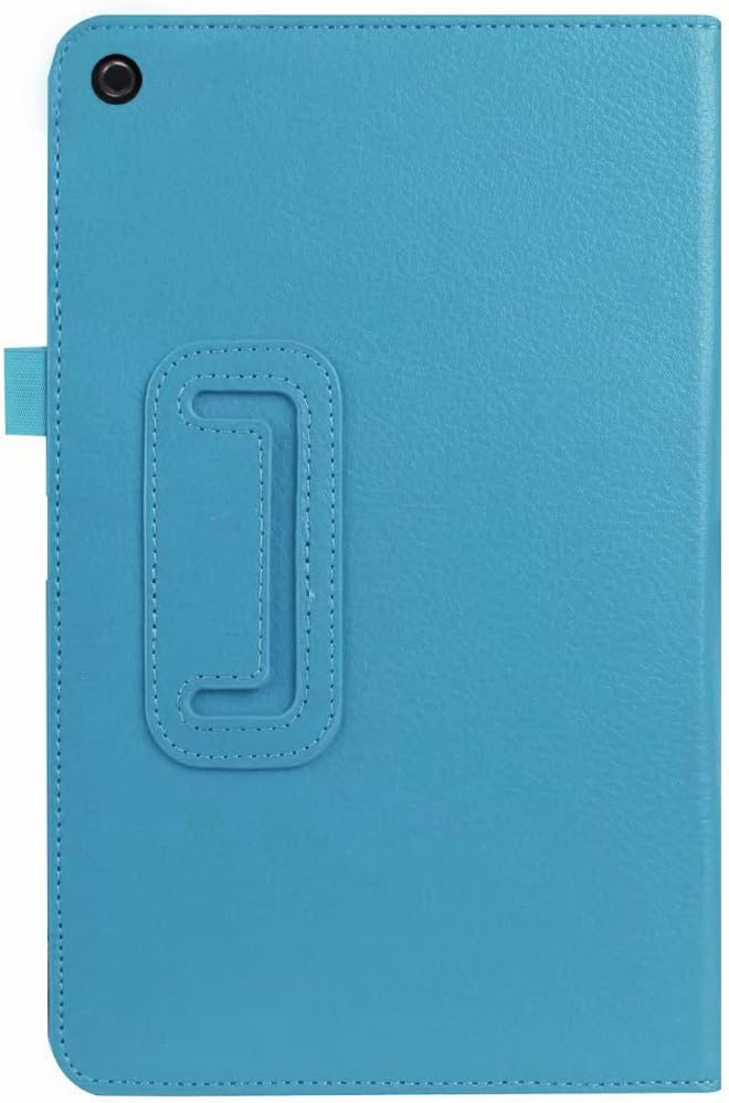 Tablet Cover for Amazon Kindle Fire HD10 7th 9th Generation(2017/2019 Release) Ultra Slim Folio Stand Lightweight Leather Case for Kindle Fire HD 10 7th 9th Gen 10.1 (KST-Dark Blue)