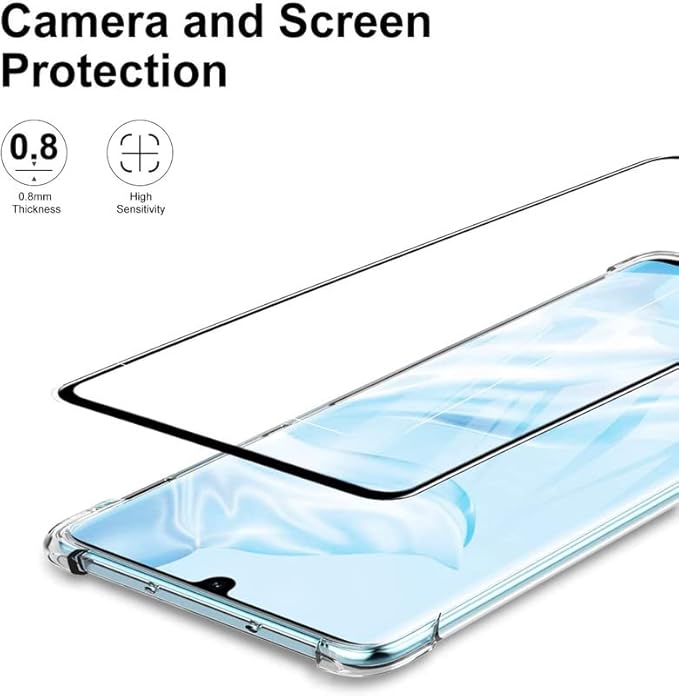 Screen Protector for Tecno Camon 30 Pro 5G (6.78)(4 Pack) 9H Hardness Tempered Glass HD Anti-Scratch Anti-Fingerprint Film Protective for Tecno Camon 30 Pro 5G