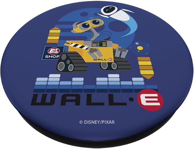 Disney Pixar Wall-E Eve Cartoon Art PopSockets Standard PopGrip
