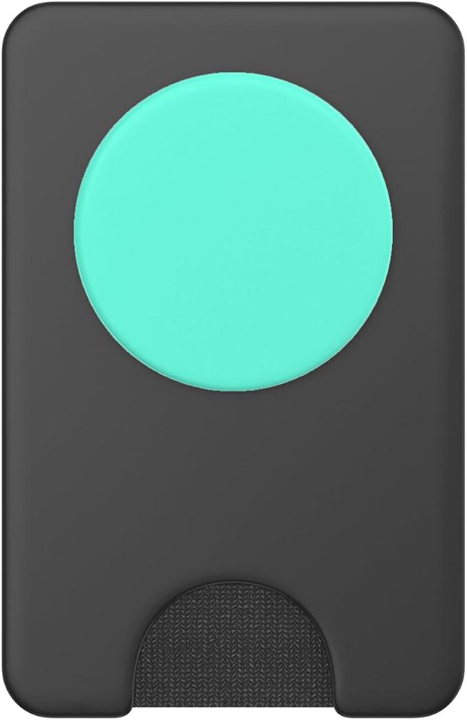 Aqua Teal Blue Solid Color Phone Grip PopSockets Adhesive PopGrip