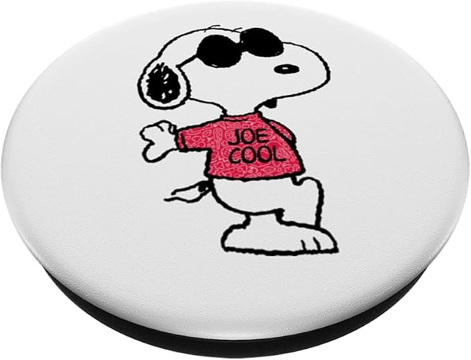 Snoopy Joe Cool Pattern Style Design PopSockets PopWallet for MagSafe