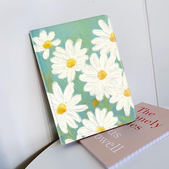 Flower Case for Xiaomi Redmi Pad 2 11 Case Flower Pattern Cute Floral Illustrated Printed Cover with Pencil HolderColor 5