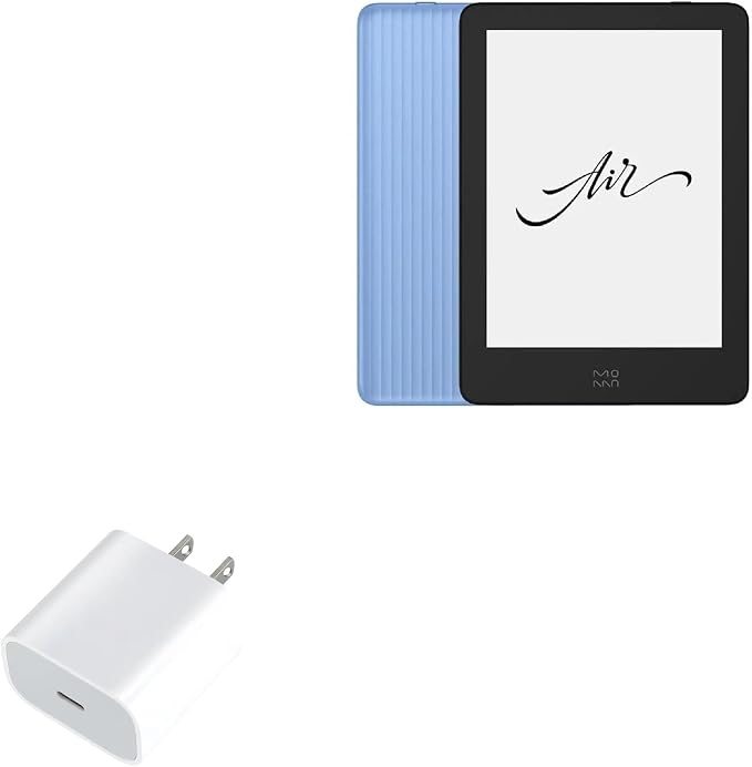 BoxWave Charger Compatible with Xiaomi Moaan Air - PD GAN miniCube (30W) 30W Tiny PD GAN Type-C Wall Charger - Winter White