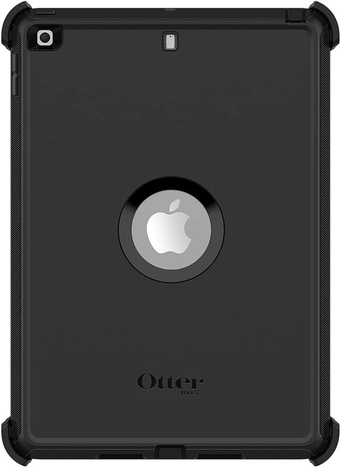 OtterBox Defender Series Case for iPad 7th 8th &amp 9th Gen (10.2 Display - 2019 2020 &amp 2021 Version) - Non-Retail/Ships in Polybag - Black Rugged Durable Multi-Layer Protection