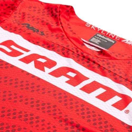 Troy Lee Designs - Skyline AIR LS Jersey; SRAM Roots Fiery RED 2X