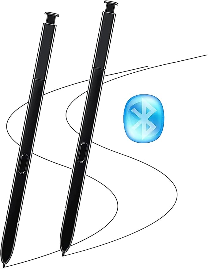 2 Pack Note 9 Pen Replacement for Samsung Galaxy Note 9 PenBluetoothBlack | for Galaxy Note 9 Pen ReplacementCompatible with Samsung Galaxy Note 9 SM-N960 Touch Stylus Pen4096 Pressure Sensitivity