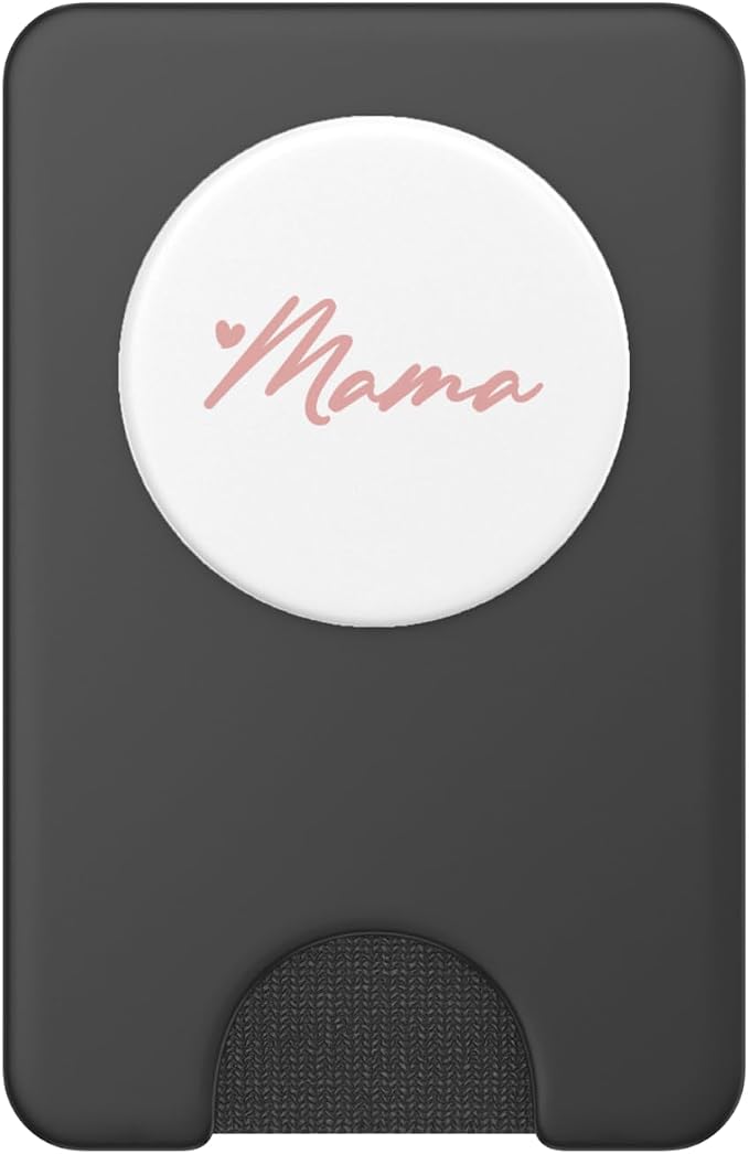 Rose White Heart Mama PopSockets Adhesive PopGrip